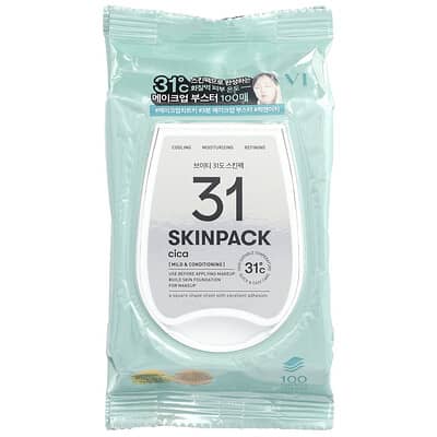 31 Skin Pack, Cica, 100 Sheets