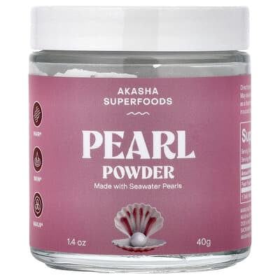 Порошок жемчуга Akasha Superfoods Pearl Powder, 1.4 oz (40 g)