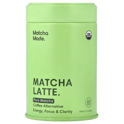 Матча латте Morning Made, Unsweetened, 2.11 oz (60 g)