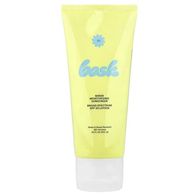 Sheer Moisturizing Sunscreen Lotion, SPF 30, 3.4 fl oz (100 ml)