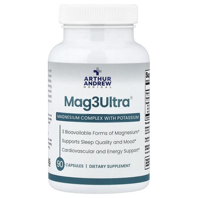 Mag3Ultra®, Magnesium Complex with Potassium, 90 Capsules
