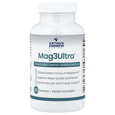 Arthur Andrew Medical Mag3Ultra®, 180 капсул