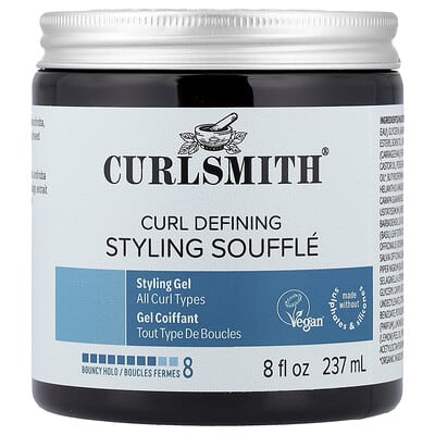 Curl Defining Styling Souffle, Bouncy Hold, All Curls Types, 8 fl oz (237 ml)