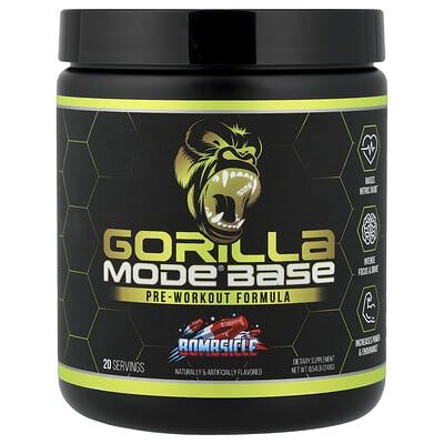 Предтренировочная формула Mode® Base, Bombsicle, 0.54 lb (248 g)