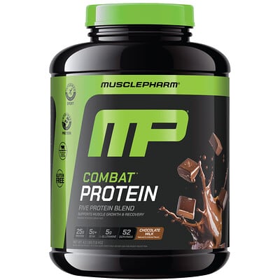 Combat® Protein Powder, Chocolate Milk, 4.2 lbs (1.9 kg)