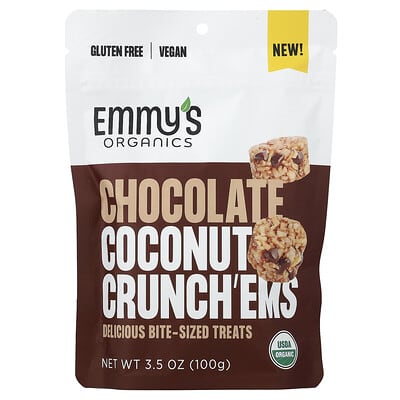 Chocolate Coconut Crunch'ems, 3.5 oz (100 g)