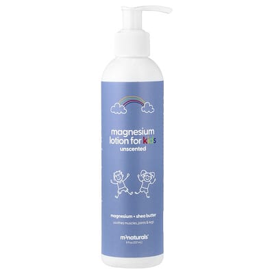 Magnesium Lotion For Kids, Unscented, 8 fl oz (237 ml)
