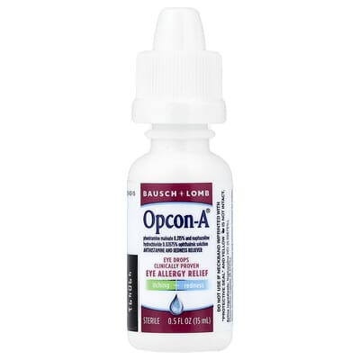 Allergy Relief Eye Drops, 2 Bottles, 0.5 fl oz (15 ml) Each