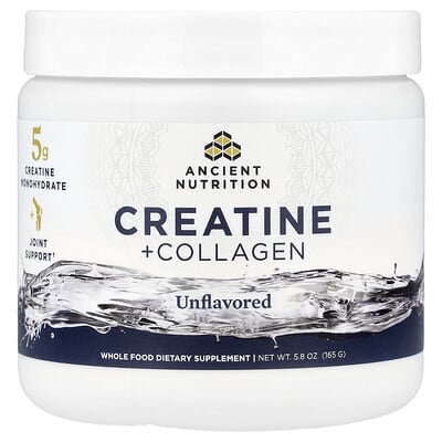 Креатин + Коллаген Ancient Nutrition Unflavored 165 g