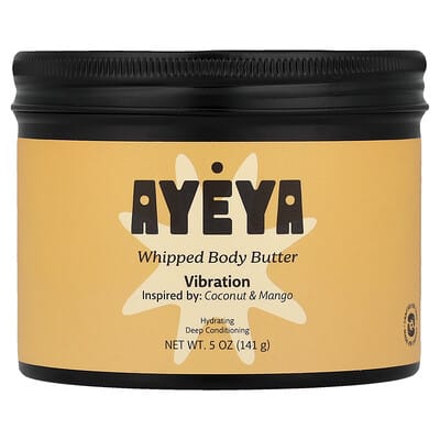 Whipped Body Butter, Coconut Mango, 5 oz (141 g)