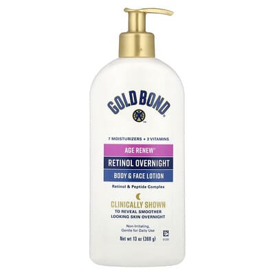 Age Renew®, Retinol Overnight, Body & Face Lotion, 13 oz (368 g)