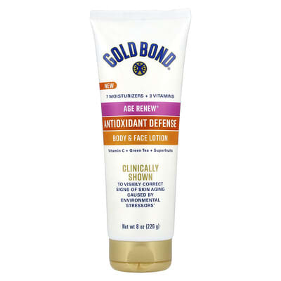 Лосьон для тела и лица Gold Bond Age Renew® Antioxidant Defense