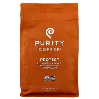 Кофе Protect Whole Bean Light-Medium Roast 12 oz (340 g)