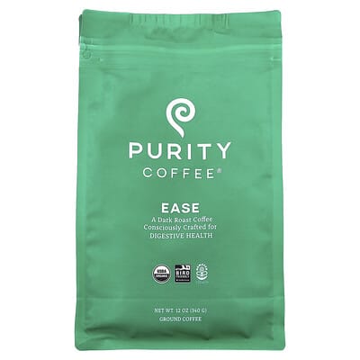 Ease, Ground, Dark Roast, 12 oz (340 g)
