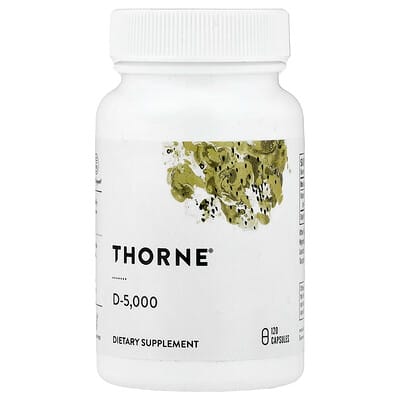 D-5,000, 120 Capsules (125 mcg per Capsule)