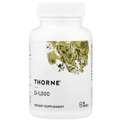 D-1,000, 180 капсул (25 mcg на капсулу)