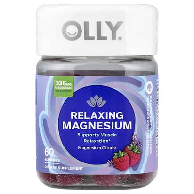 Желейные витамины OLLY Magnesium, Малина-Лаванда, 60 шт.