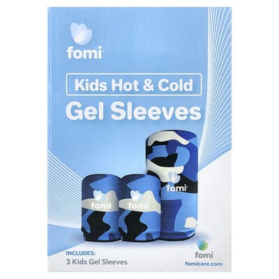 Гелевые компрессы FOMI (горячие и холодные), 3 шт., для детей
