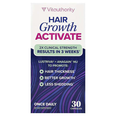 Hair Growth Activate, 30 Capsules