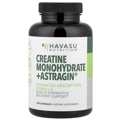 Havasu Nutrition Креатин моногидрат + Astragin®, 120 капсул