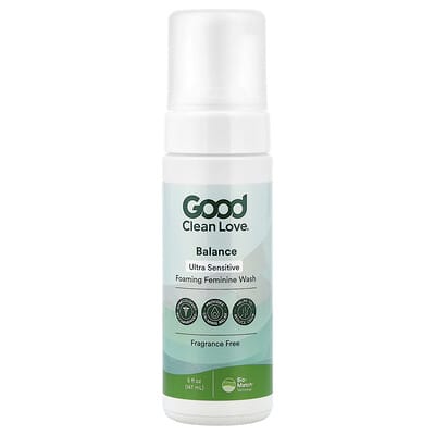 Balance, Foaming Feminine Wash, Fragrance Free, 5 fl oz (147 ml)