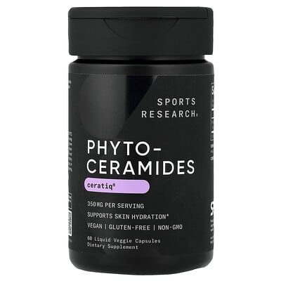 Phytoceramides, 350 mg, 60 жидких вегетарианских капсул