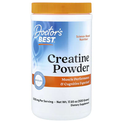 Креатин Doctor's Best, без вкуса, 17.85 oz (500 Grams)