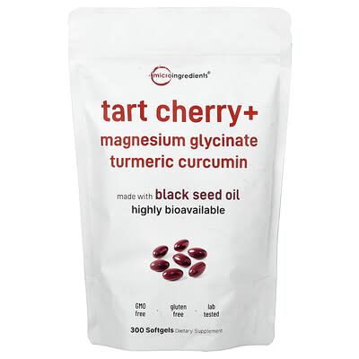 Tart Cherry+, 300 мягких капсул