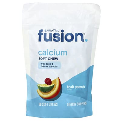 Витамины Calcium Soft Chew Fruit Punch, 60 Soft Chews