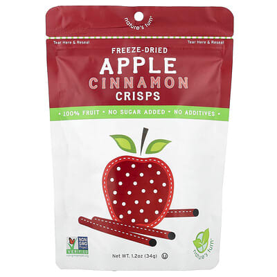 Freeze-Dried Apple Cinnamon Crisps, 1.2 oz (34 g)