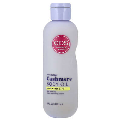Масло для тела Shea Better™ Cashmere, вкус Vanilla Cashmere, 6 жидких унций (177 мл)