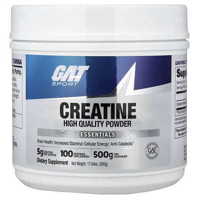Креатин Sport Essentials, без вкуса, 17.64 oz (500 g)