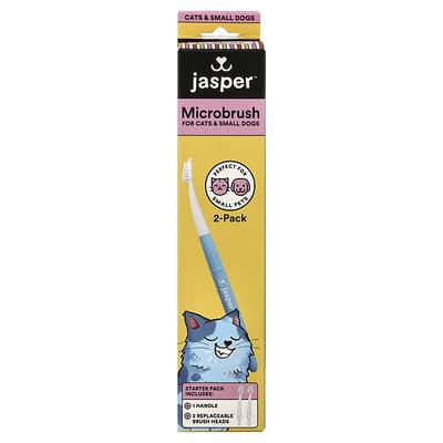 Microbrush Kit, For Cats & Small Dogs, 3 Piece Kit