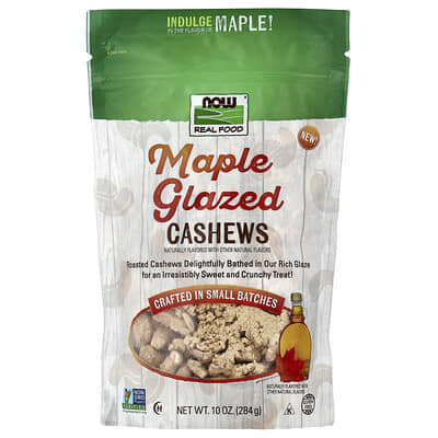 Maple Glazed Cashews, 10 oz (284 g)