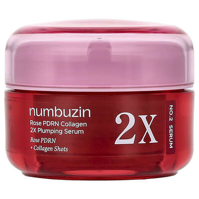 Уплотняющая сыворотка No.2 Rose PDRN Collagen 2X, 1,01 жидких унции (30 мл)