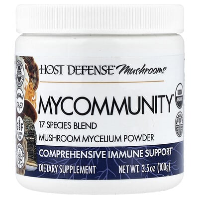 Mushrooms™, Mycommunity® Powder, 3.5 oz (100 g)