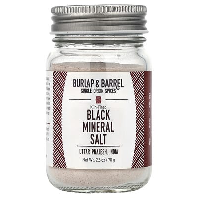 Black Mineral Salt, 2.5 oz (70 g)