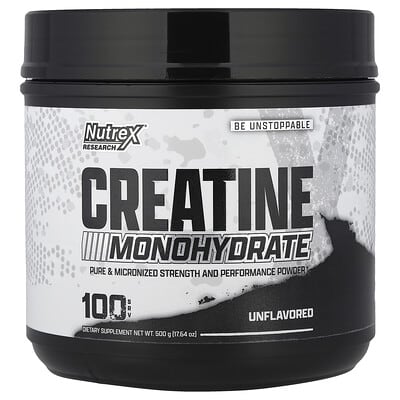 Creatine Monohydrate, Unflavored, 17.64 oz (500 g)
