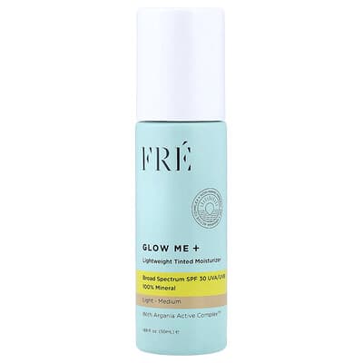 Glow Me+, Lightweight Tinted Moisturizer, SPF 30, Light-Medium, 1.69 fl oz (50 ml)