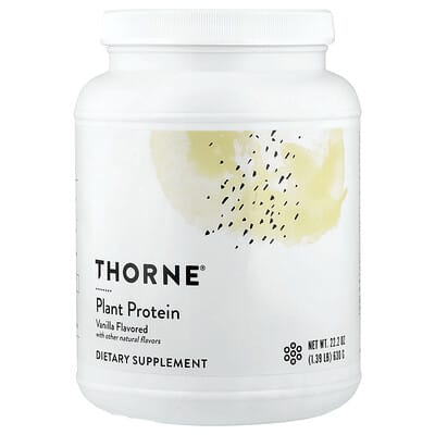 Растительный протеин Thorne Vanilla, 1.39 lb (630 g)
