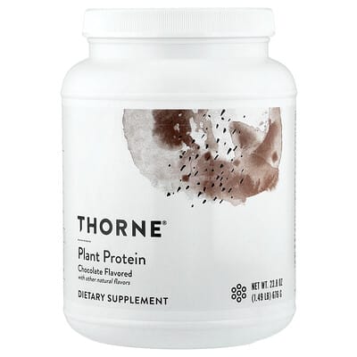 Растительный протеин Thorne, Chocolate, 1.49 lb (676 g)