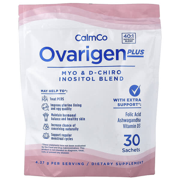 Ovarigen Plus Myo & D-Chiro Inositol Blend, 30 Sachets