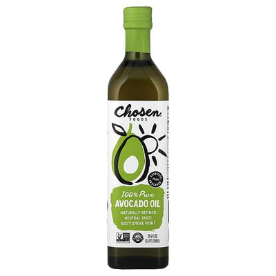 100% чистое масло авокадо, 25.4 fl oz (750 ml)