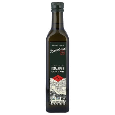 Оливковое масло Extra Virgin Organic, 17 fl oz (500 ml)