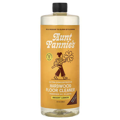 Ultra-Concentrated Hardwood Floor Cleaner, Bright Lemon, 32 fl oz (946 ml)