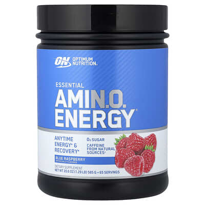 Essential Amin.O. Energy®, Blue Raspberry, 20.6 oz (585 g)