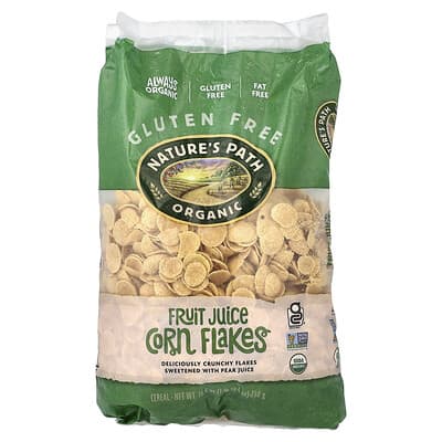 Organic Fruit Juice Corn Flakes Cereal, 26.4 oz (750 g)
