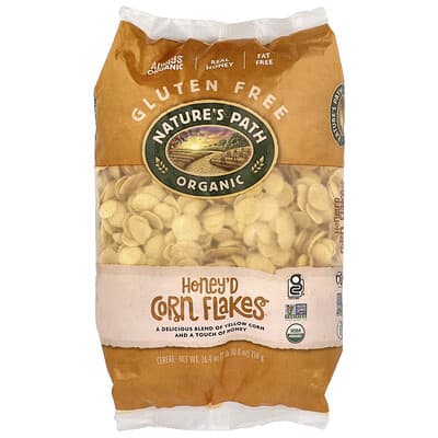 Сухие завтраки Nature's Path Organic Honey'd Corn Flakes, 26.4 oz (750 g)