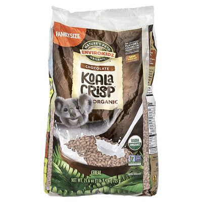 EnviroKidz Органические хлопья с коалой, шоколад, 25.6 oz (725 g)