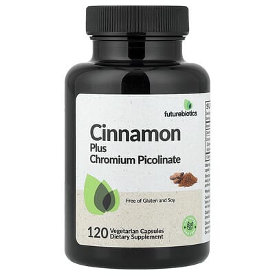 Cinnamon Plus Chromium Picolinate, 120 капсул